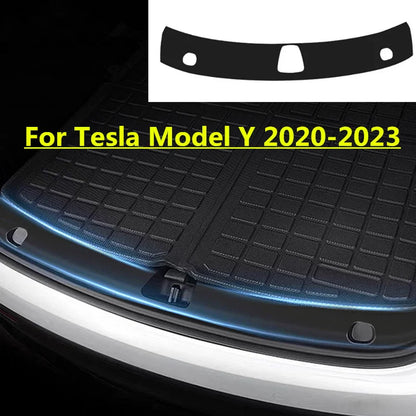 PU Rear Bumper Guard Trunk Protector Cover for Tesla Model Y (2020–2023)