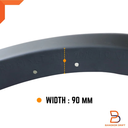 Raptor Style Fender Flares for Ford Ranger PY Ute Front Sensor (2022-2025)