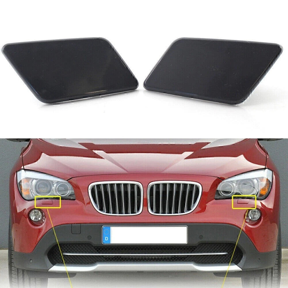 2X Chrome Rear Trunk Wiper Nozzle Cover Trim for BMW X3 (2018)