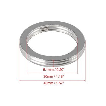 30mm ID 40mm OD Motorcycle Exhaust Muffler Pipe Gaskets for Honda CG125 (2000-2023)