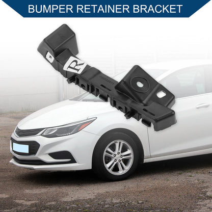 1pc Right Front Bumper Support Bracket for Chevy Malibu (2016–2022) ABS Black