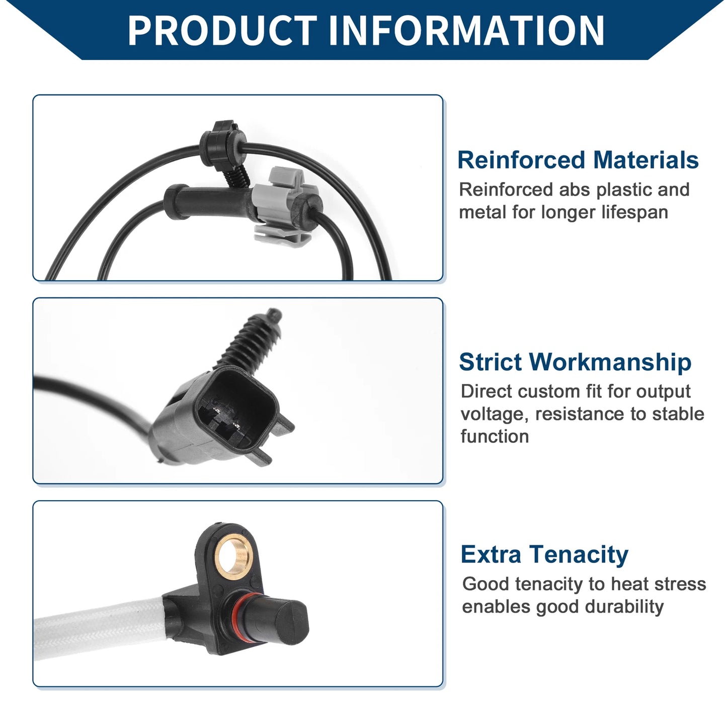 ABS Wheel Speed Sensor No. 84327585 for Chevrolet Express 2500 (2003–2021)