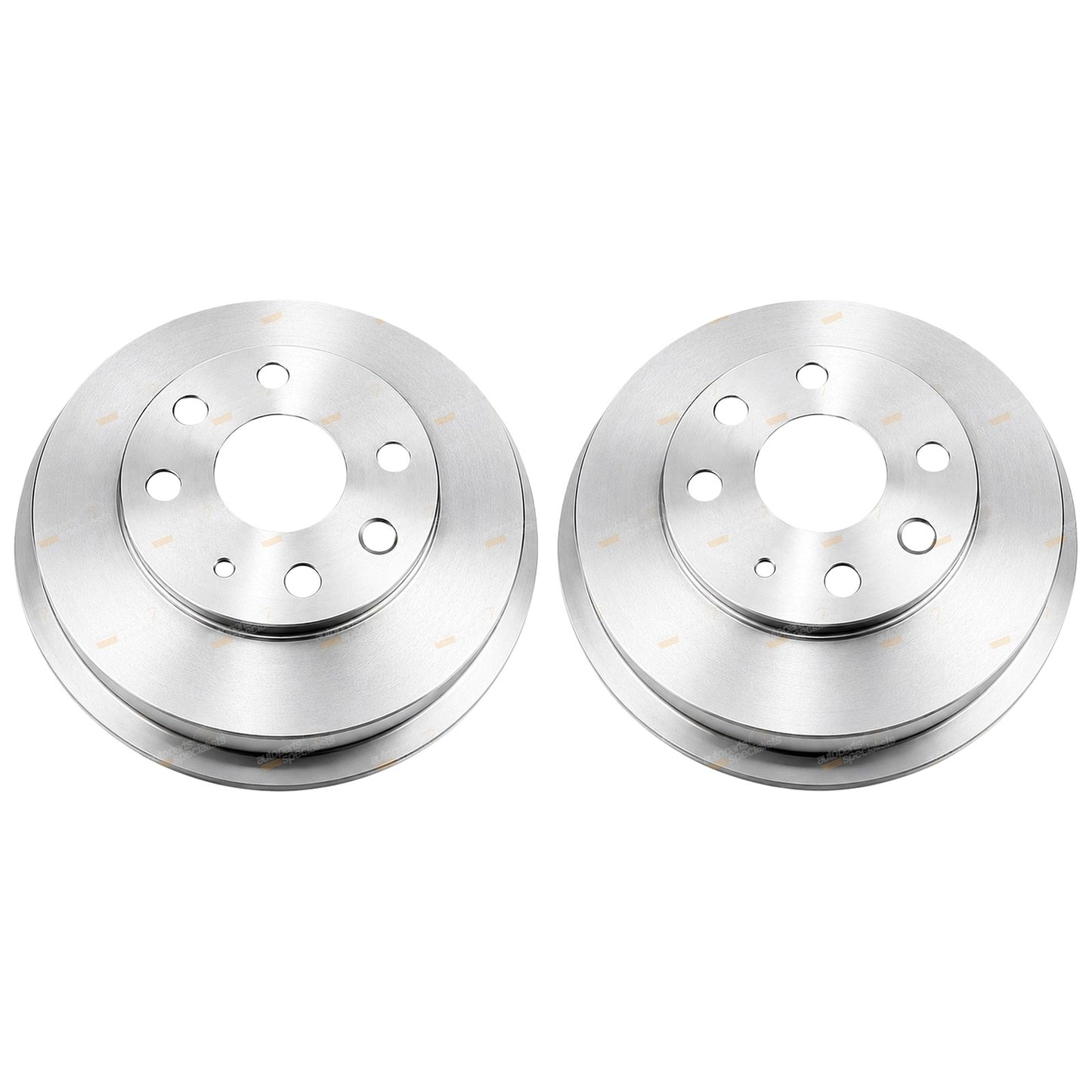 2 Rear Brake Drums for Mazda 2 (2007–2025) FWD Hatchback Sedan