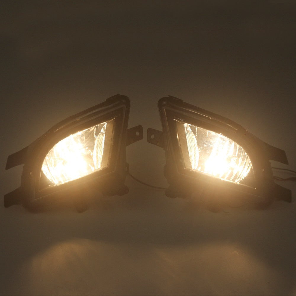 2X Front Bumper Clear Lens Fog Lights for VW Jetta (2015–2018)