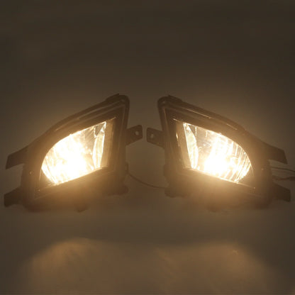 2X Front Bumper Clear Lens Fog Lights for VW Jetta (2015–2018)