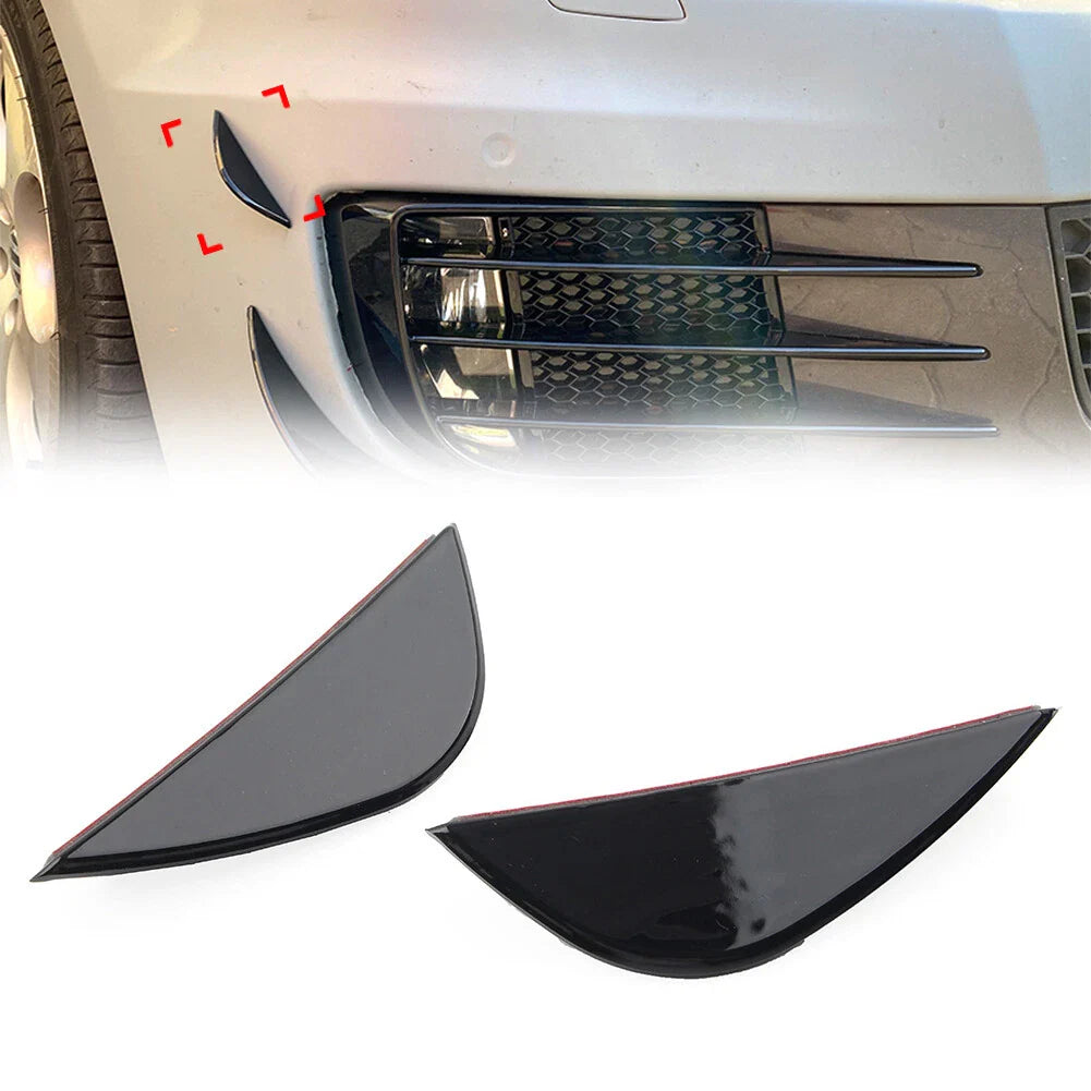 Front Bumper Lip Splitter Spoiler Canards for VW Golf 6 MK6 GTD (2008-2013)
