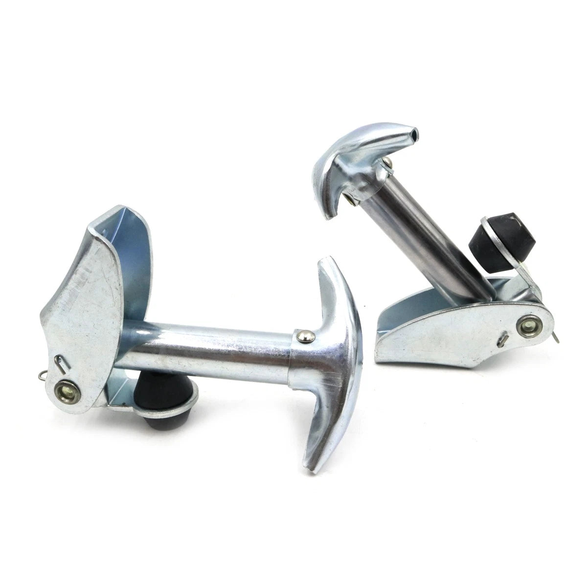 Set of 2 Chrome Hood Bonnet Catch Locks for Toyota Land Cruiser (BJ40–HJ47)
