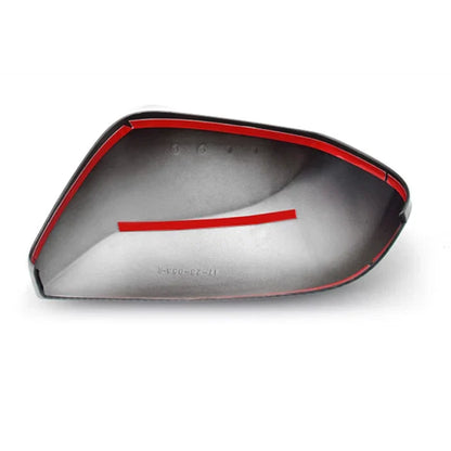Rearview Mirror Cover Trim 2pc Bright Black for Toyota Camry (2018–2023)