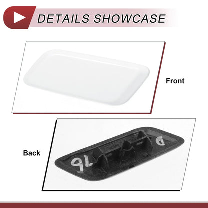 Front Left Washer Nozzle Cover for Lexus RX350 (2012-2014) - White 1 x Cap