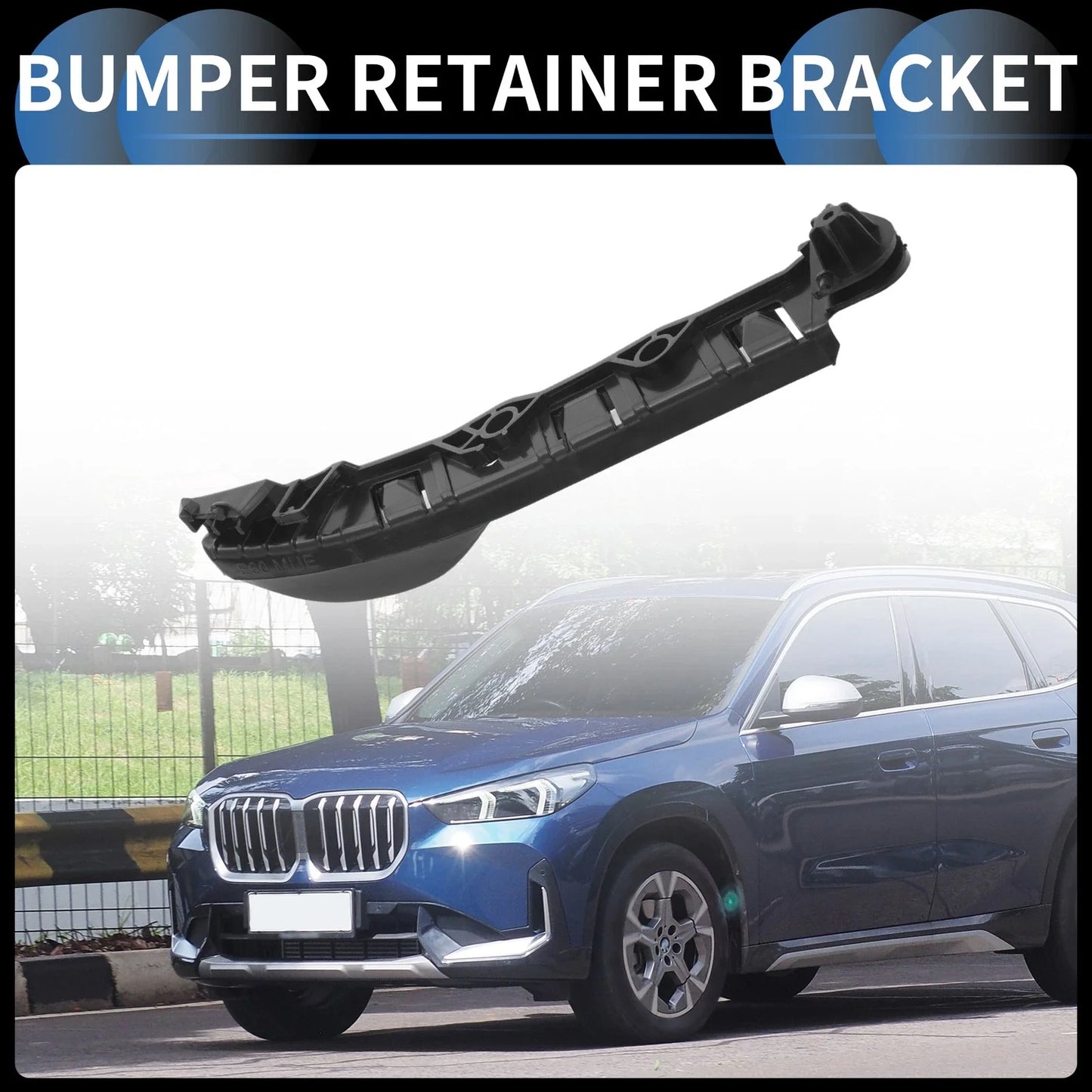 1pc Right Front Bumper Retainer Bracket for BMW 550i (2008-2010)