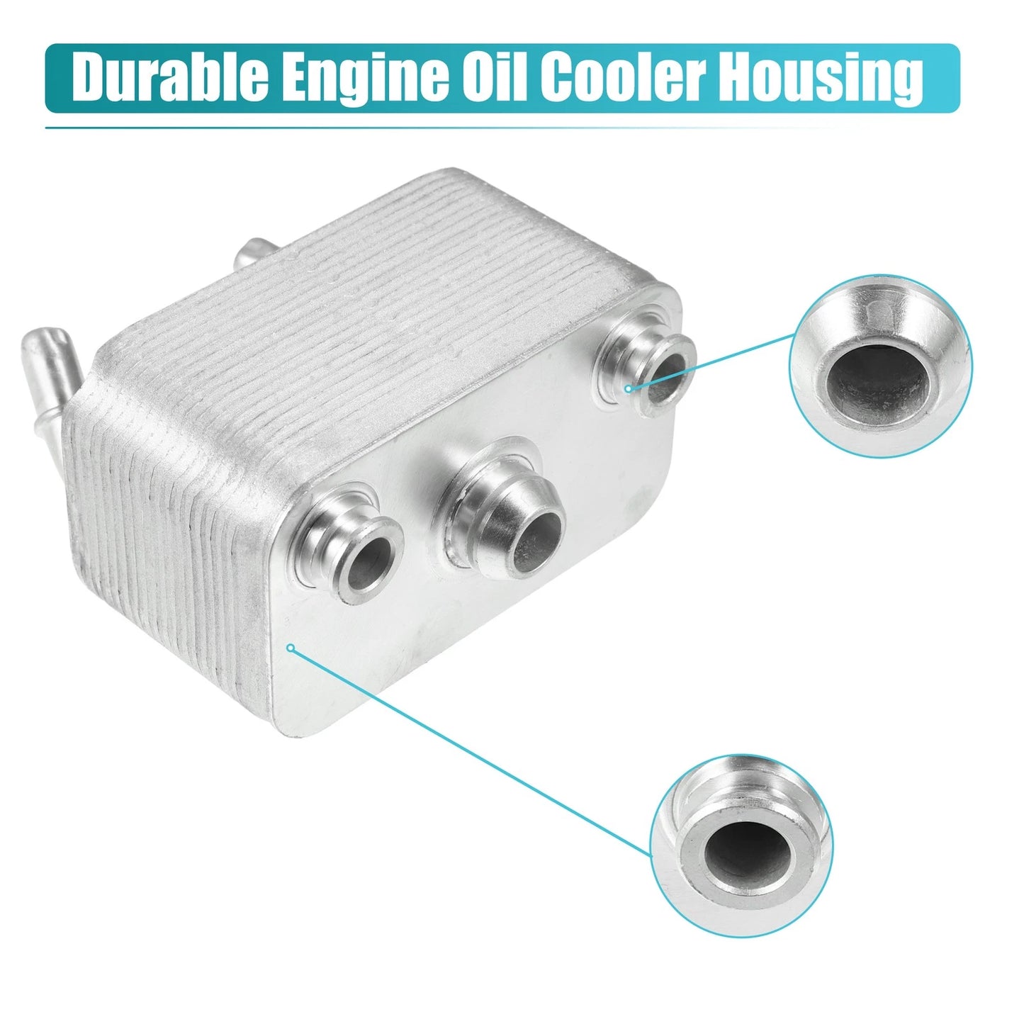 Engine Oil Cooler Housing with Gasket for BMW X5 (2000–2006) 17207500754
