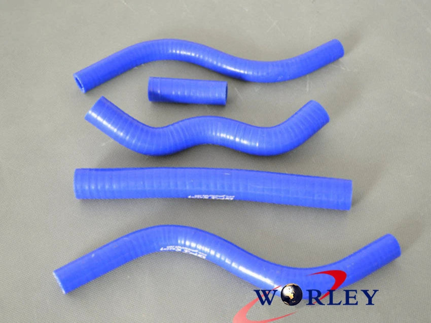 Silicone Radiator Hose for Honda CR125 CR125R (1989) - Blue