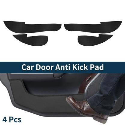 Set of 4 Leather Anti Kick Pad Stickers for Mini Cooper F65 (2014–2021)