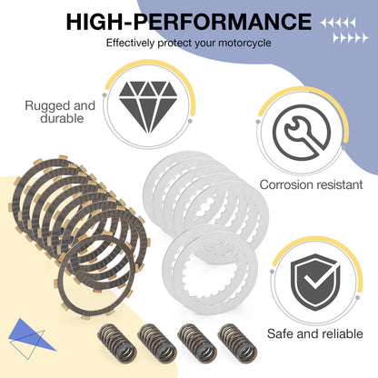 Clutch Friction Steel Plates Kit for Honda VT750C2 (2007–2014)
