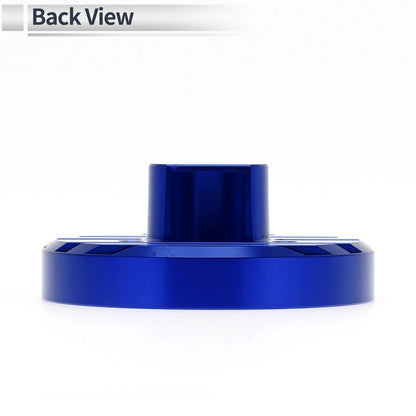 Set of 1 Car Signal Antenna Base for Jeep Wrangler JK/JL (2007–2017) Aluminum Blue