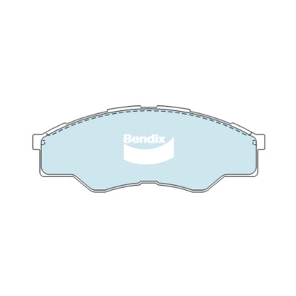 Set of 4 Bendix HD Front Disc Brake Pads for Toyota Hilux (2005–2008)