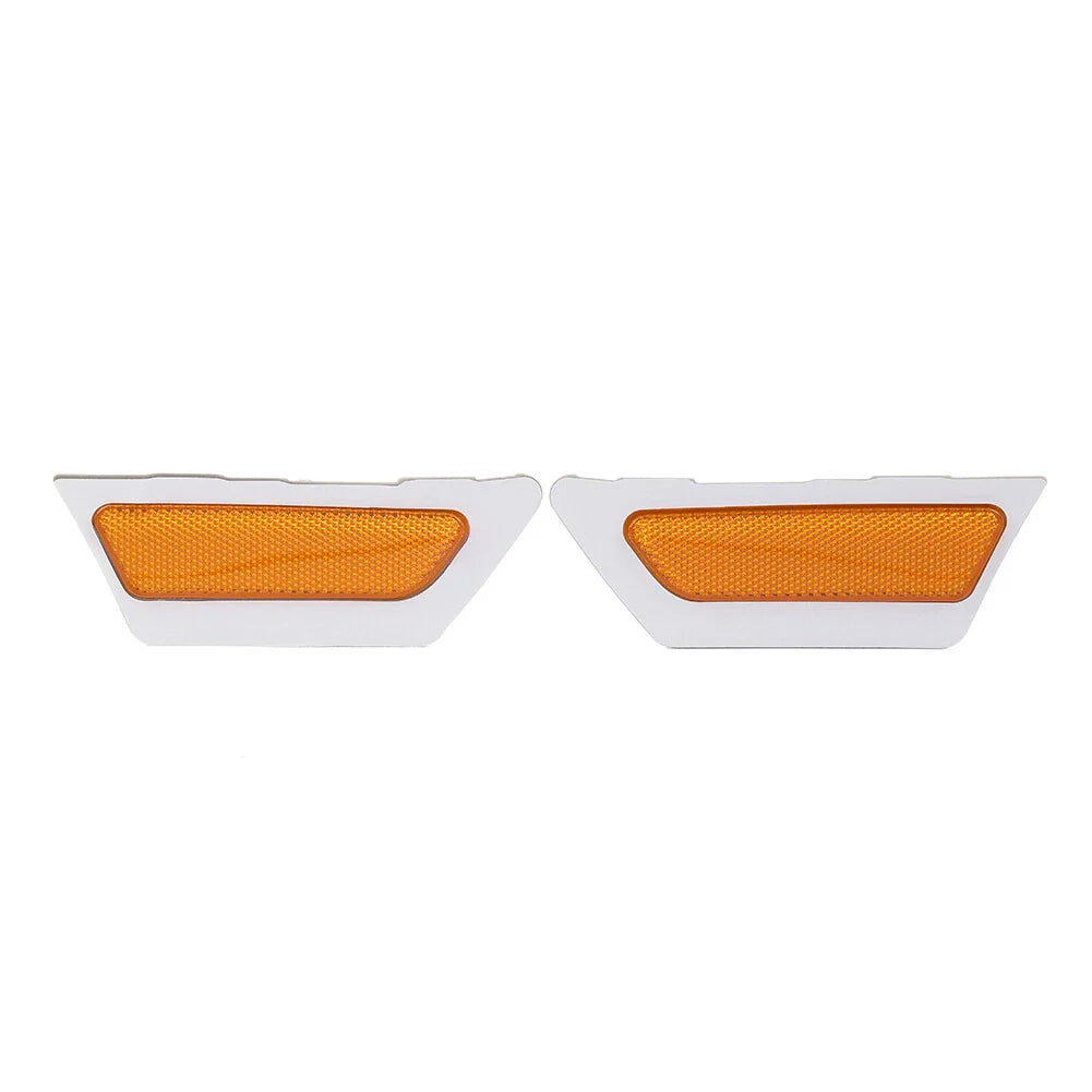 Front Bumper Reflector Light Yellow for Audi A4 B9 (2017-2019)