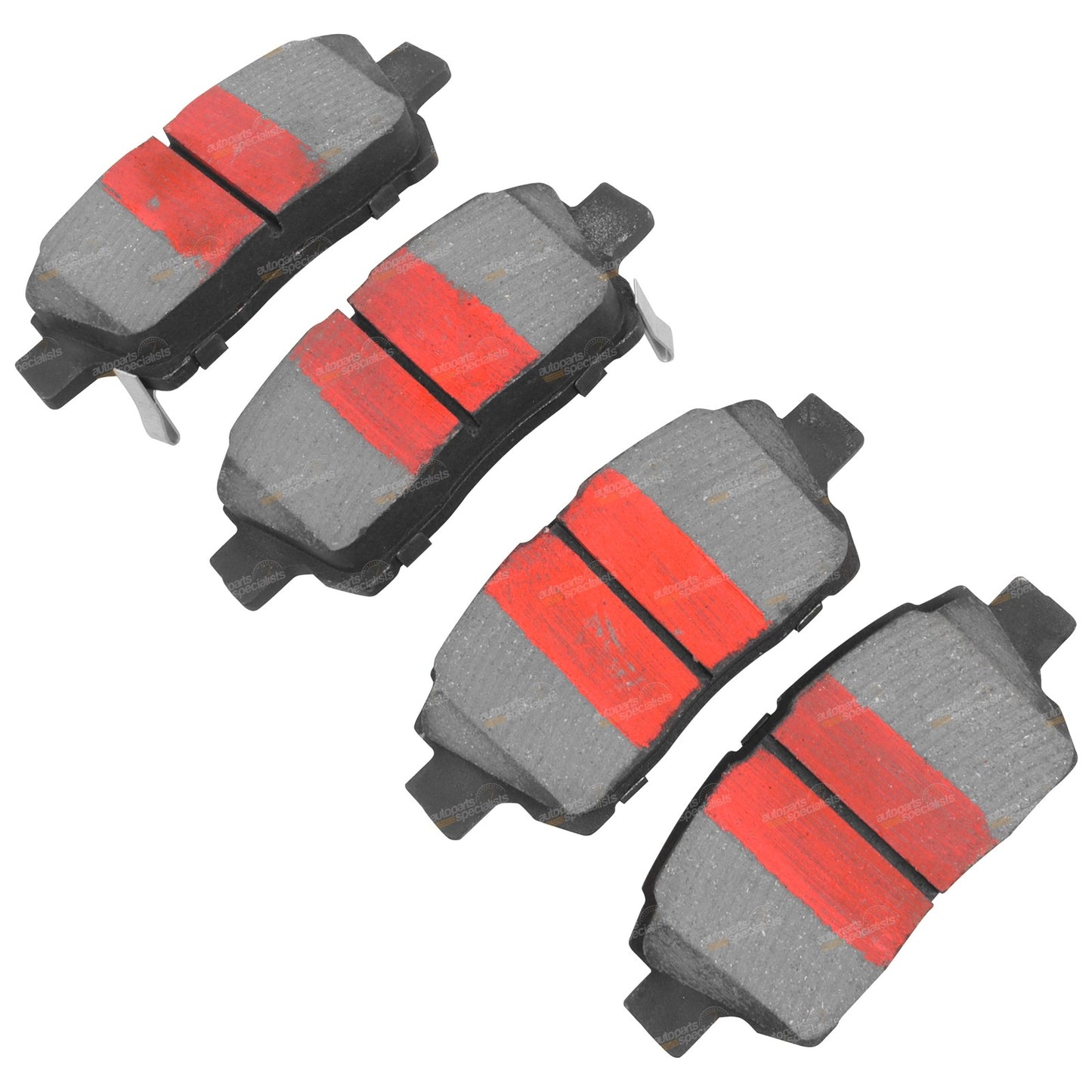 Set of 4 Front Disc Brake Pads for Toyota Prius (2001–2003)