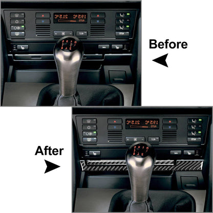 Carbon Fiber Cup Holder Cover Trim for BMW 5 Series M5 (1998-2003)