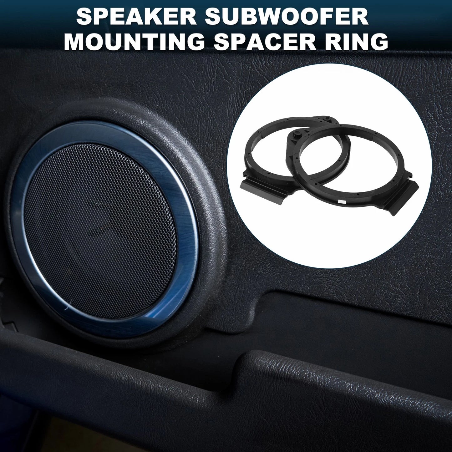 2X Speaker Spacer Ring Adapter for Buick Cadillac