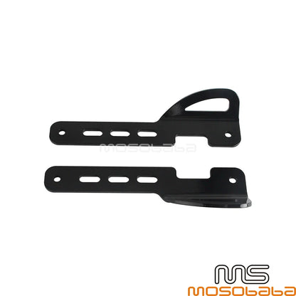 Front Teardrop Tie-Down Brackets for Harley Road Glide, Street Glide (2009-2023)