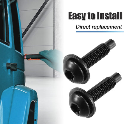 1 Hard Top Torx Screws for Jeep Wrangler (2007-2018) Extra Long Black