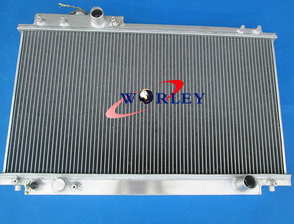 2X Aluminum Radiator for Toyota Supra MK4 JZA80 (1994–1996)