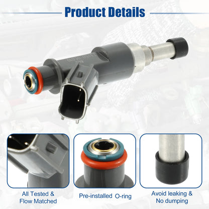 1pc Fuel Injector Nozzle for Toyota Tacoma 2.7L (2005–2014) 23209-79155