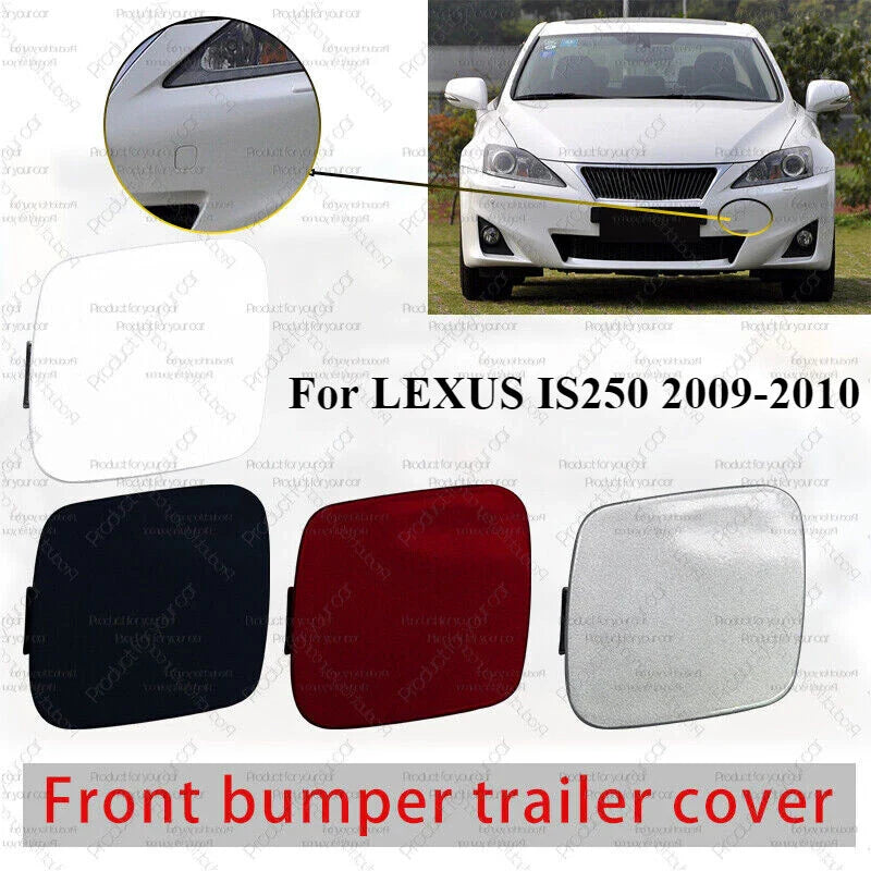 Painted Front Bumper Tow Hook Cover Cap Lower for LEXUS IS250 (2009–2010)