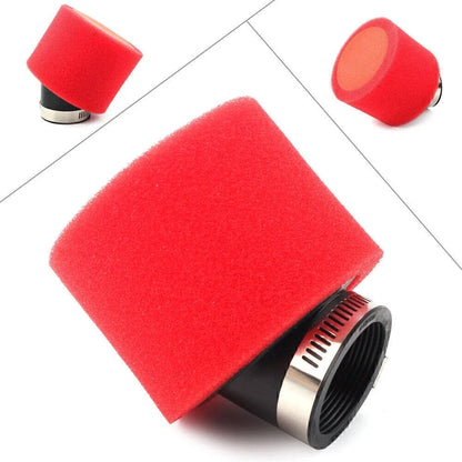 42MM Angled Air Filter for ATV Quad Go Kart CRF XR 50 70 Pit Dirt Bikes
