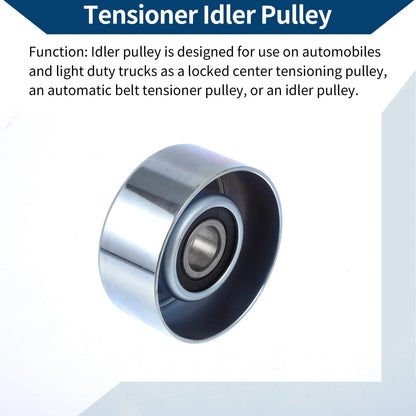 Drive Belt Idler Pulley for Honda Civic (2006) - 1 x Quality Replacement Part
