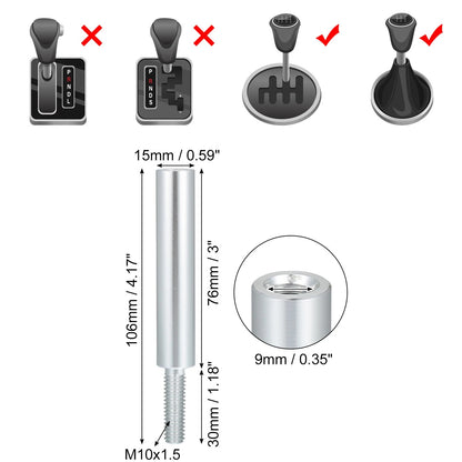 3" Shift Knob M10x1.5 for Honda Accord (2003–2007)
