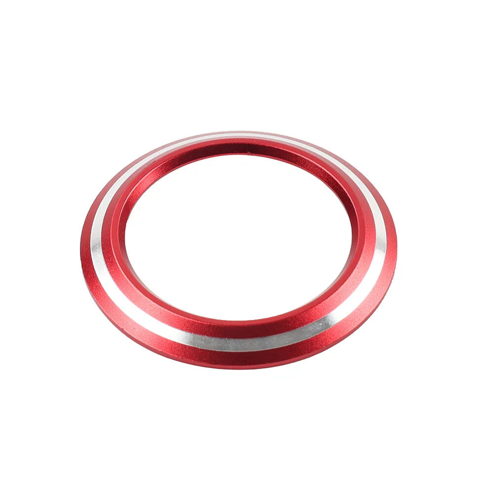 Red Engine Start Stop Button Cover Ring for Lexus NX250 350h 450h (2022-2024)