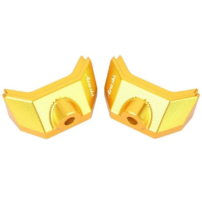 Rear Fork Spindle Chain Adjuster Block for Kawasaki Z800 (2012-2015) Gold