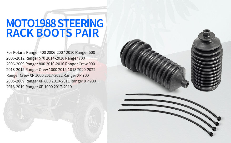 Steering Rack Boots for Polaris Ranger RZR (2008–2023)