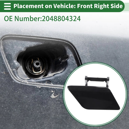 Headlight Washer Nozzle Cover Cap for Mercedes-Benz (2010–2018)