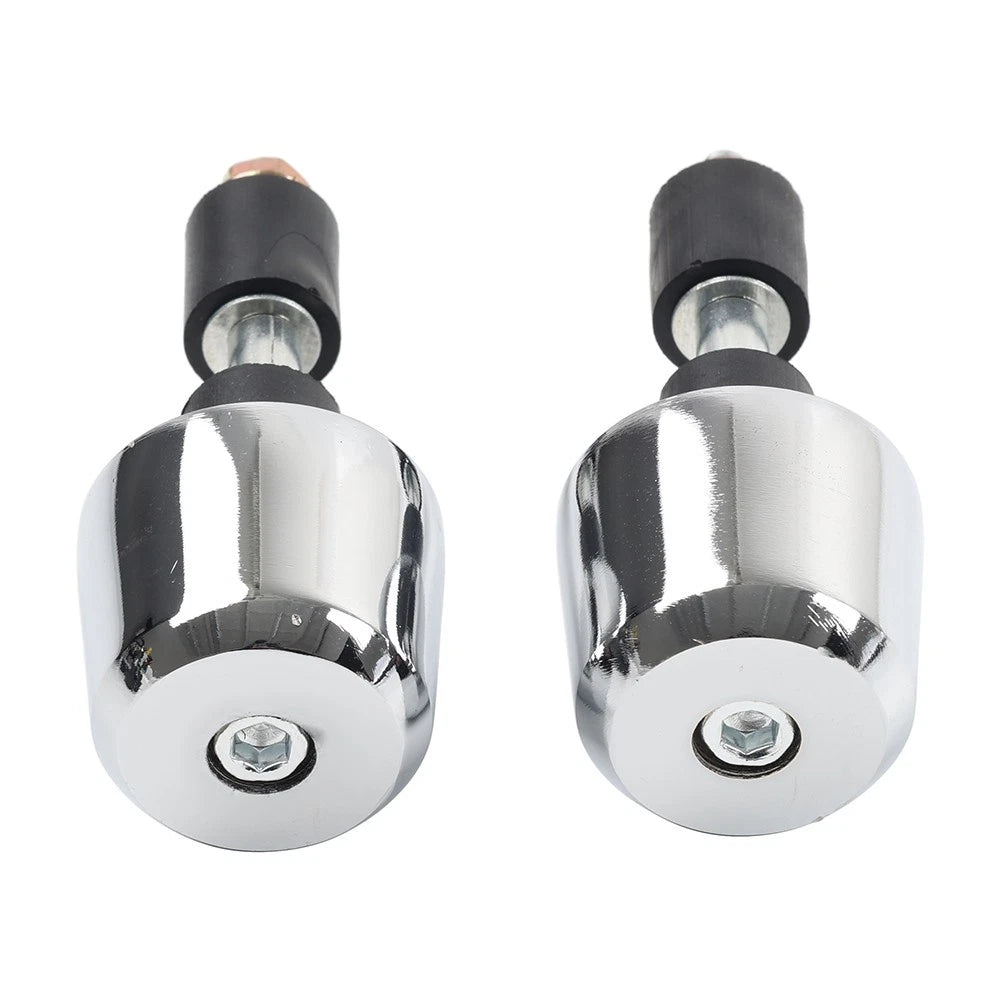 Pair Rearview Side Mirrors for Universal Motorcycles 7/8" Handlebar