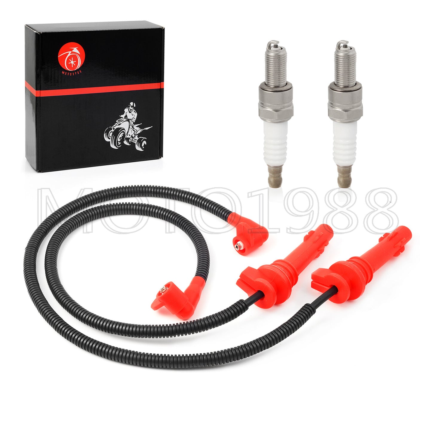 Spark Plug & Wire Cap Assembly for Polaris RZR XP 4 900 (2011–2014)