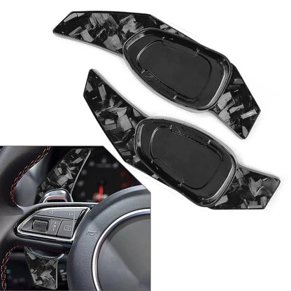 RHD Carbon Fiber Look Gear Shift Panel Side Cover Trim for Audi A3 8V (2014–2019)