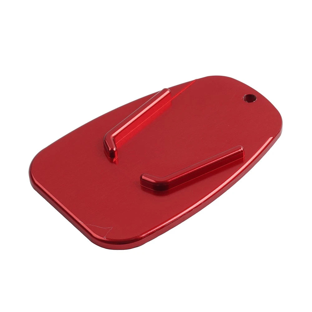 Universal Aluminum Alloy Motorcycle Side Stand Kickstand Pad Plate