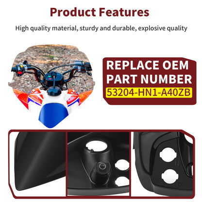 Handlebar Dash Cover Key Holder for Honda TRX250X TRX400X (2001–2024)