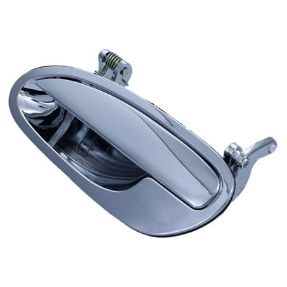 2 x Front / Rear Left Outer Door Handle Chrome for Holden Commodore (1997-2006)