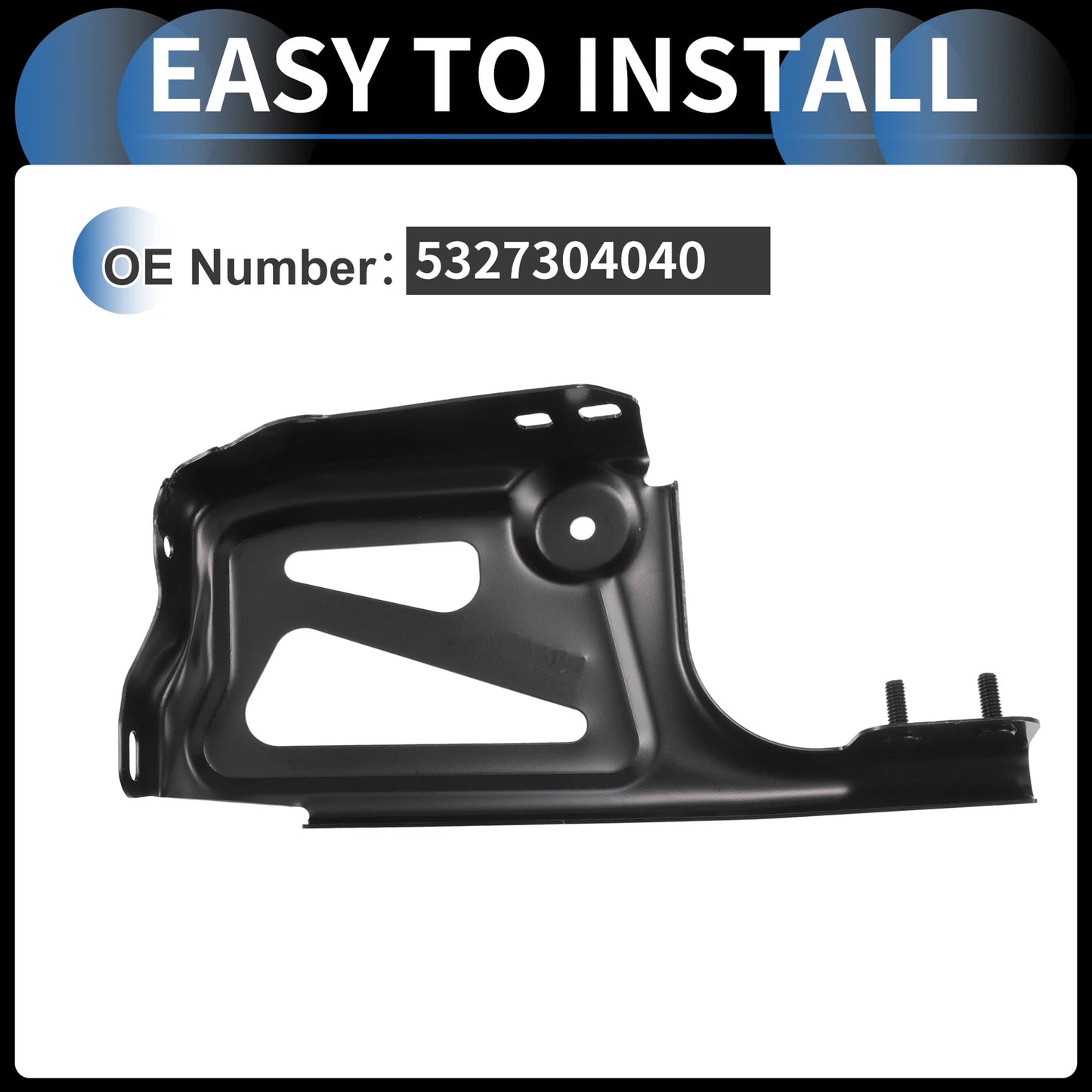 1 Pc Right Front Bumper Support Bracket No. 5327304040 for Toyota Tacoma (2015–2022)