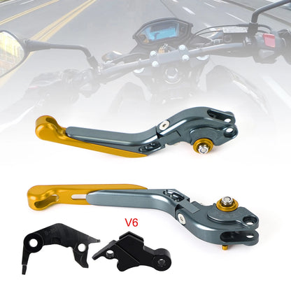 Adjustable Clutch Brake Levers for Yamaha XSR900 MT-09 (2024–2025) Blue
