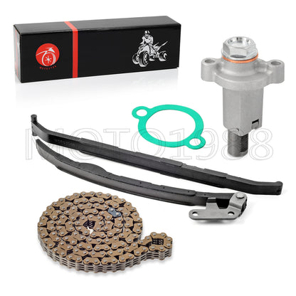 Set of 2 Cam Timing Chain Guides & Tensioner for Yamaha Grizzly 600 (1998–2001)
