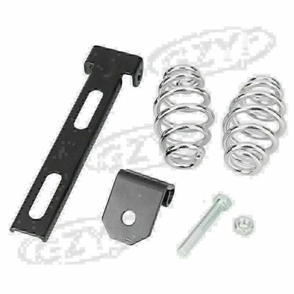 Sliding T-Bar & Solo Seat Barrel Spring Mounts for Moto Seat
