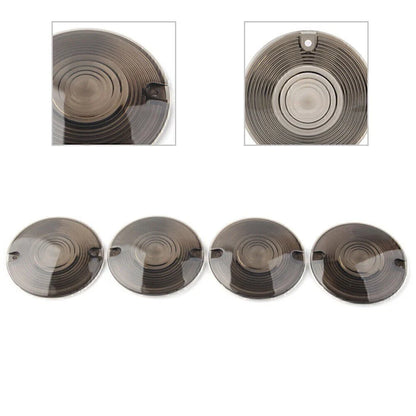 Turn Signal Lens Covers for Harley Touring Electra Glide Road King (2014-2023)