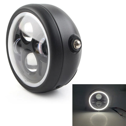 5.75" LED Motorcycle Headlight DRL Round Light for Harley