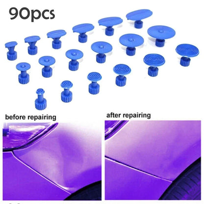 90× Car Pulling Tabs Paintless Dent Repair Hail Removal for Cars