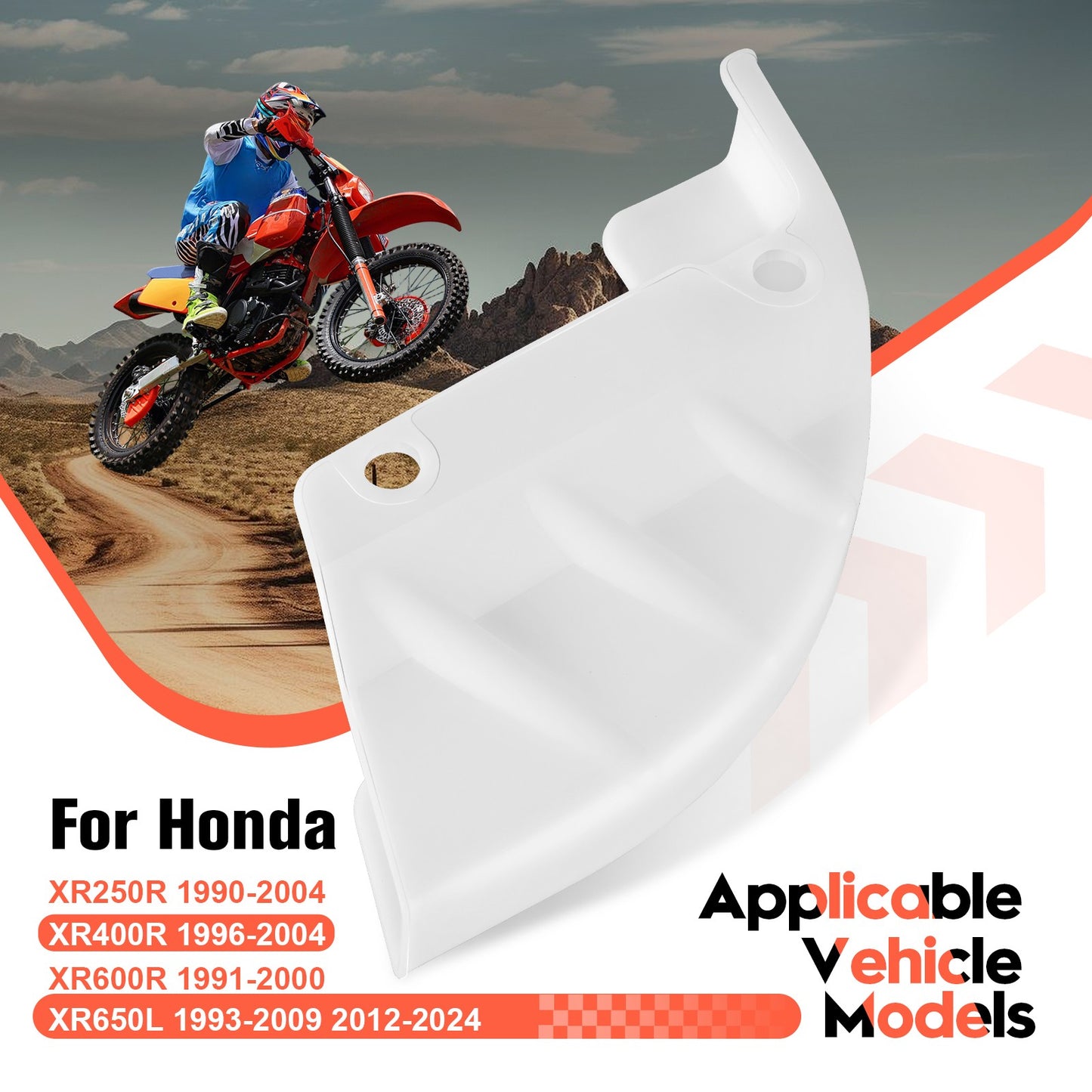 Rear Disc Brake Guard Cover for Honda XR600R XR650L (1991–2024)